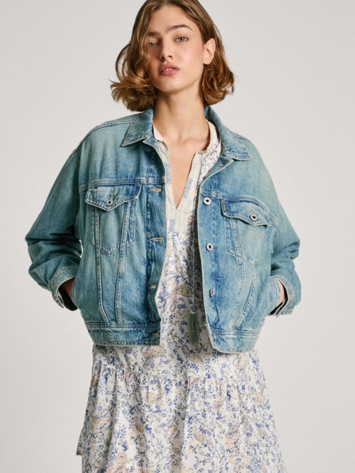 Džínová bunda, Pepe Jeans, 2 366 Kč
