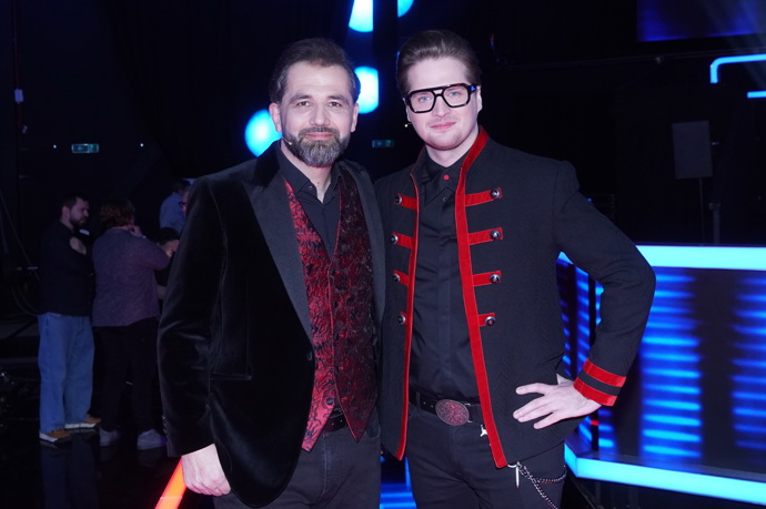 Dva největší fešáci zábavné show

