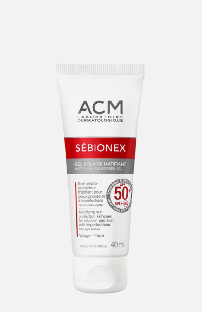 Sebionex Zmatňující krémový gel SPF 50+, Douglas, 349 Kč
