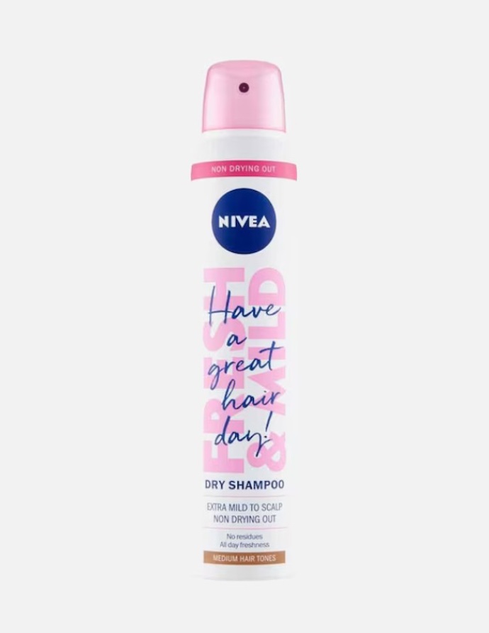 Nivea suchý šampon pro světlejší tón vlasů, Douglas, 149 Kč
