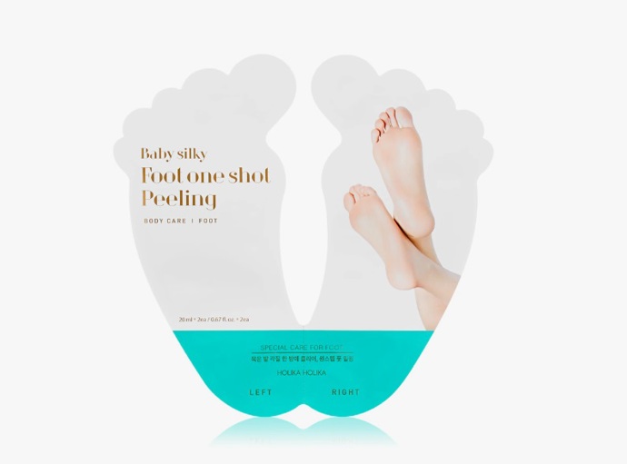 Exfoliační maska na popraskaná chodidla + ponožky, Holika Holika, 210 Kč
