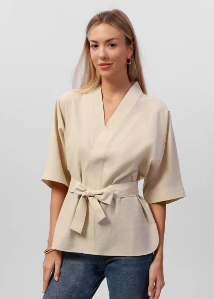 Minimalistická blůza ve stylu kimona, Anna Field, 760 Kč
