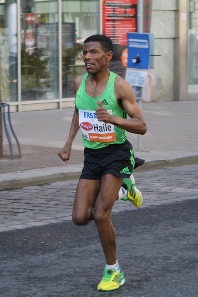 Běžec dlouhých tratí Haile Gebrselassie
Běžec dlouhých tratí Haile Gebrselassie