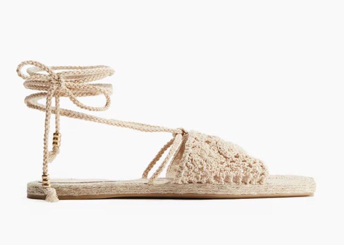 Sandály espadrilky, H&M, 789 Kč
