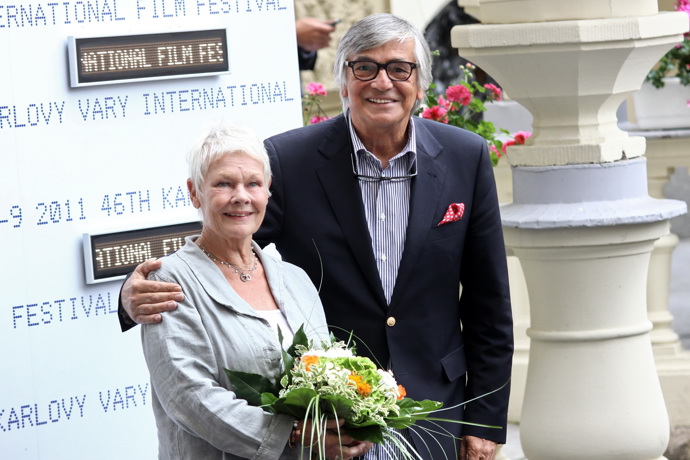 Jiří s legendární Judy Dench
Jiří s legendární Judy Dench