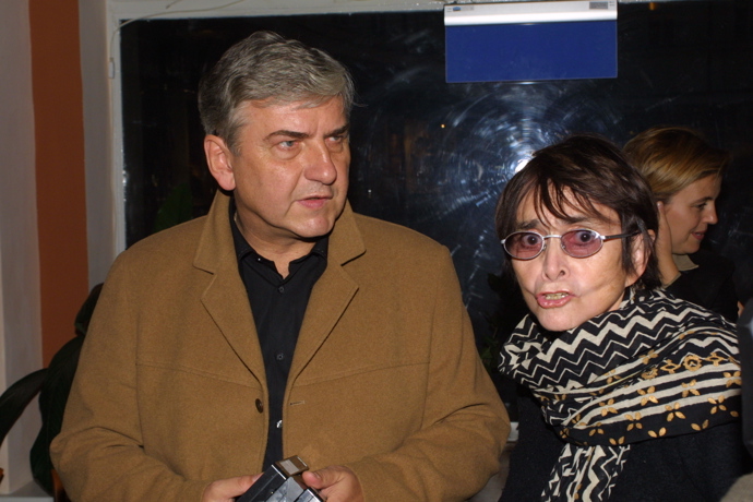 Chytilová s Miroslavem Donutilem
Chytilová s Miroslavem Donutilem