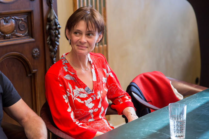 Herečka Klára Pollertová Trojanová je čtyřnásobnou maminkou. 
