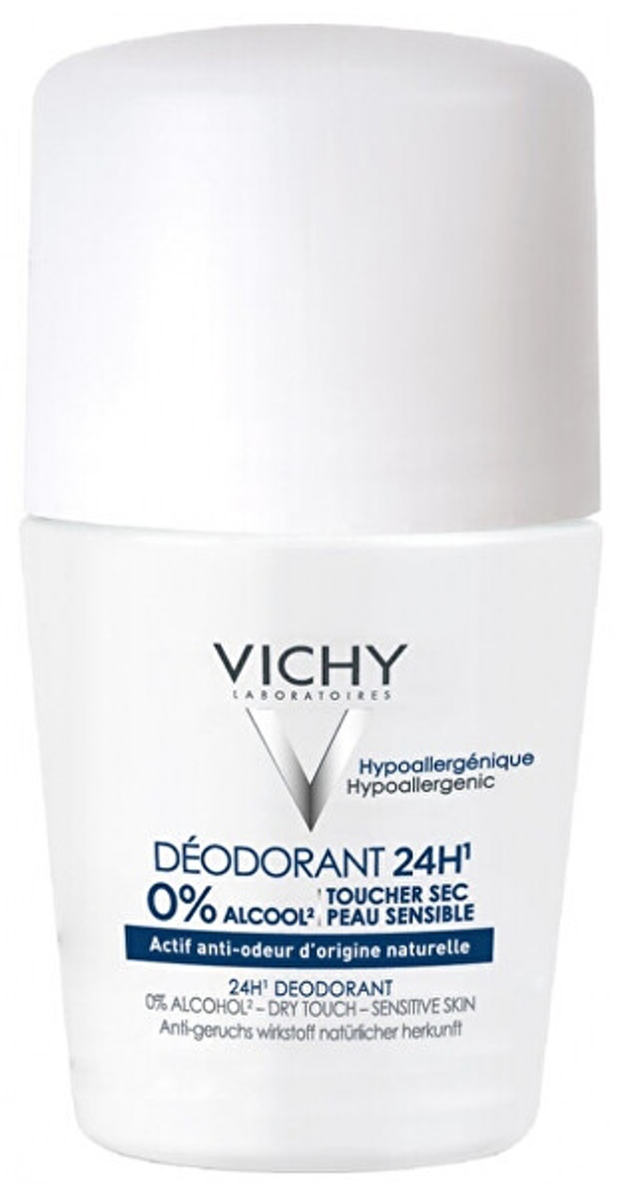 Kuličkový deodorant pro citlivou pokožku 50 ml, Vichy, 259 Kč
Kuličkový deodorant pro citlivou pokožku 50 ml, Vichy, 259 Kč