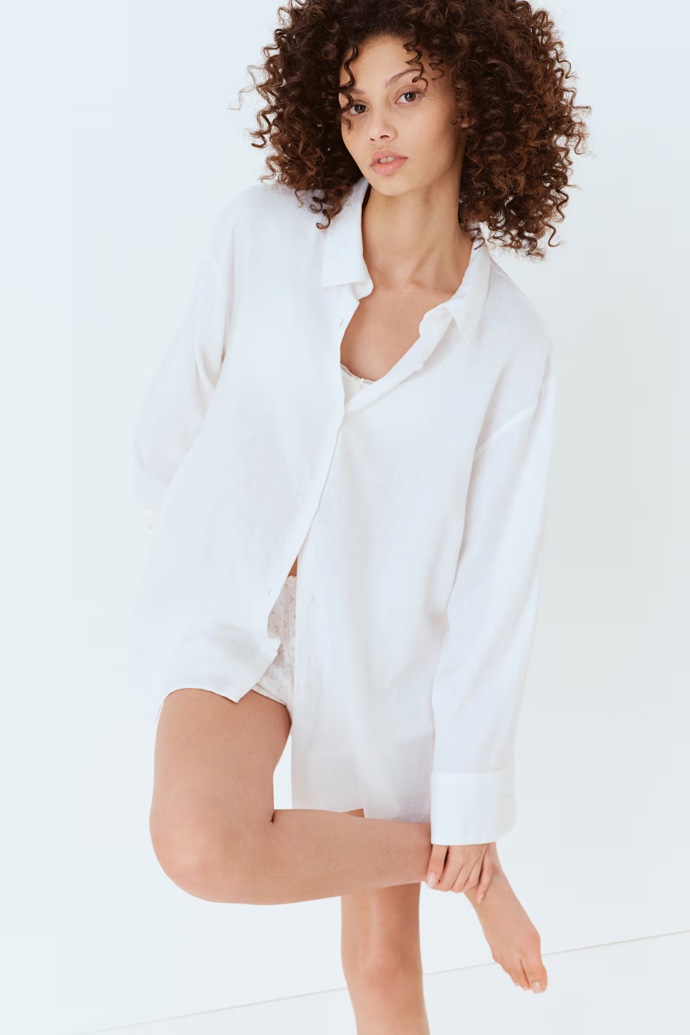 Lněná košile, H&M, 719 Kč
Lněná košile, H&M, 719 Kč