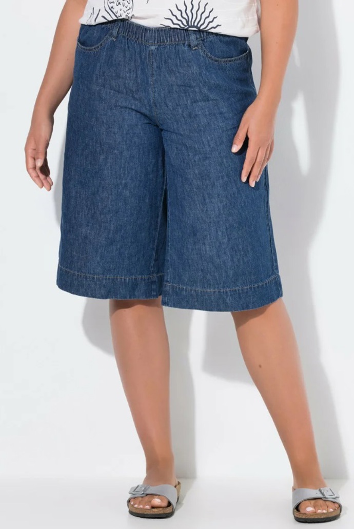 Džínové bermudy Plus size, LAURASØN, 1 299 Kč
