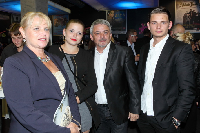 Michal se svou rodinou
