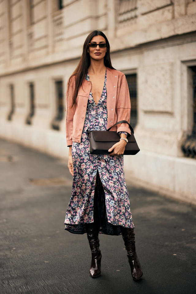 Street style v Miláně
