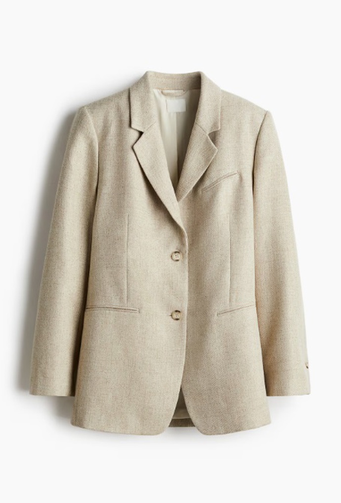 Sako Loose Fit, H&M, 579 Kč
