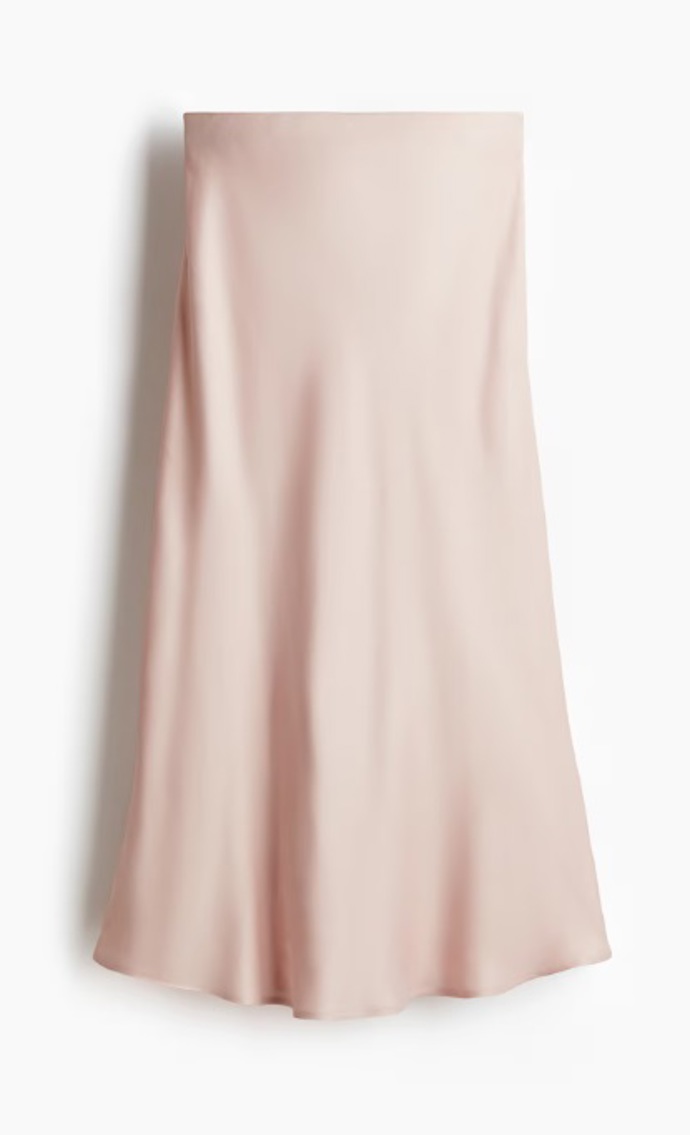 Sukně midi, H&M, 599 Kč
