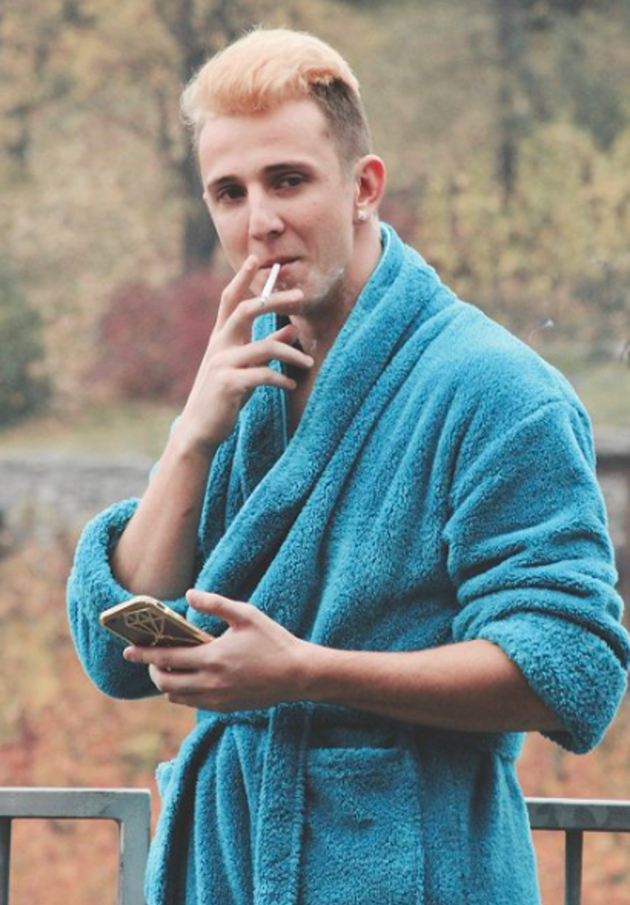V roli fotbalisty Laviho je Jakub bezprostřední
V roli fotbalisty Laviho je Jakub bezprostřední
