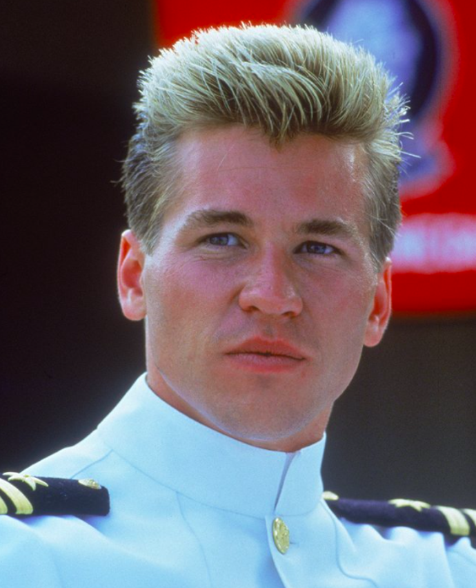 Val Kilmer ve filmu Top Gun

