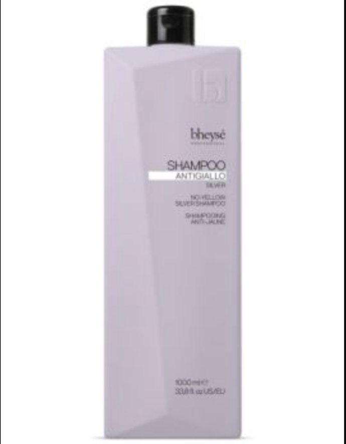 BHEYSÉ Professional Silver Shampoo No-Yellow 1000ml - stříbrný šampon s protižlutým efektem, Hair Cosmetics.cz, 369 Kč
