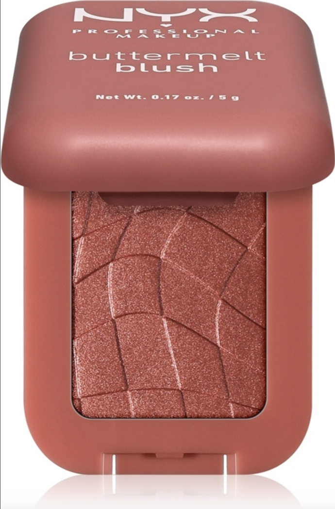 Buttermelt Blush pudrová tvářenka odstín 09 Feeling Butta, NYX Professional Makeup, 279 Kč

