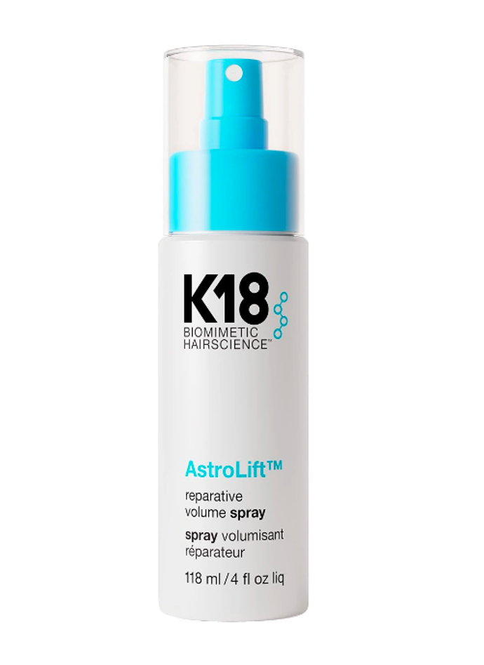 Lehký, vrstvitelný objemový sprej, K18 HAIR, 1250 Kč
