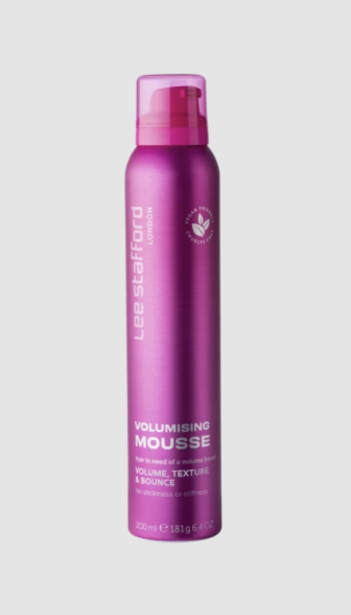 Lee Stafford Volumizing Mousse pěnové tužidlo na vlasy pro dvojitý objem, ProfiMed, 225 Kč
Lee Stafford Volumizing Mousse pěnové tužidlo na vlasy pro dvojitý objem, ProfiMed, 225 Kč