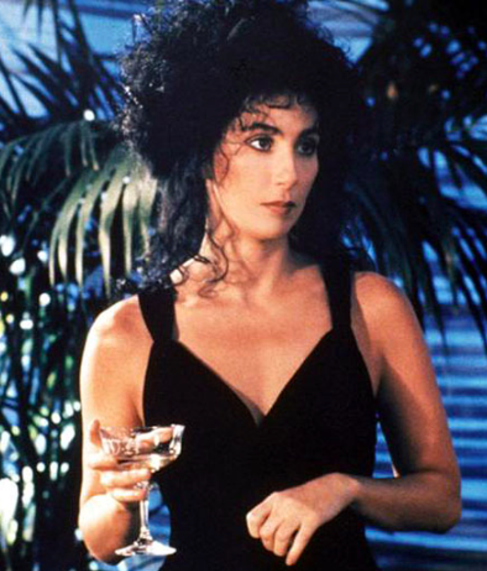 Cher ve filmu Čarodějky z Eastwicku
Cher ve filmu Čarodějky z Eastwicku