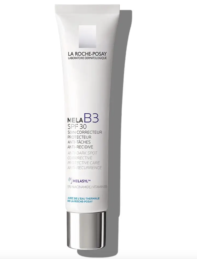 Ochranná péče proti tmavým skvrnám, La Roche-Posay Mela B3 krém SPF 30, Vitalpoint, 690 Kč
