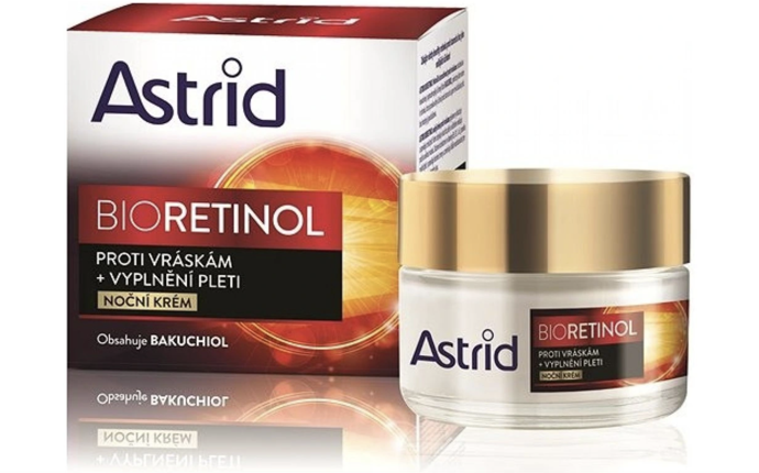 Astrid Bioretinol noční krém proti vráskám + vyplnění pleti, Drogerieshop.cz, 145,43 Kč
