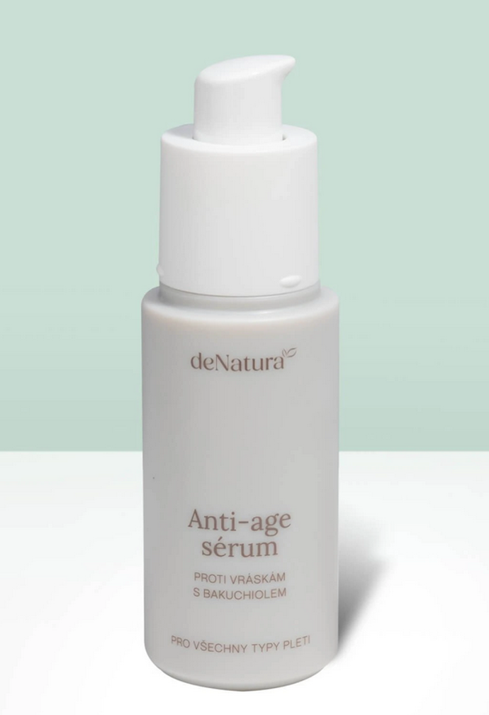 Přírodní anti-age sérum účinně bojuje proti vráskám a ztrátě pevnosti pleti. Kombinace bakuchiolu, BIO placenty, ceramidů a karotenoidů podporuje rychlejší regeneraci kožních buněk, zvyšuje pružnost a chrání proti předčasnému stárnutí. Sérum účinně vyhlazuje vrásky pod očima, zpevňuje kontury obličeje a zanechává pleť hydratovanou a chráněnou. Již od prvního použití je pleť viditelně hladší, pevnější a zářivější. 1297 Kč
Přírodní anti-age sérum účinně bojuje proti vráskám a ztrátě pevnosti pleti. Kombinace bakuchiolu, BIO placenty, ceramidů a karotenoidů podporuje rychlejší regeneraci kožních buněk, zvyšuje pružnost a chrání proti předčasnému stárnutí. Sérum účinně vyhlazuje vrásky pod očima, zpevňuje kontury obličeje a zanechává pleť hydratovanou a chráněnou. Již od prvního použití je pleť viditelně hladší, pevnější a zářivější. 1297 Kč