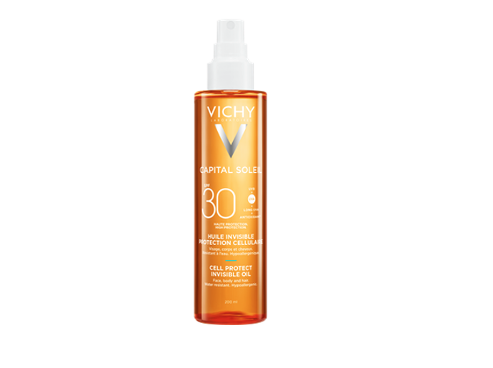 Cell Protect Invisible Oil SPF30 poskytuje ochranu na buněčné úrovni s ultra-senzorickým pocitem suchého oleje, vhodný pro obličej, tělo a konečky vlasů. 579 Kč
Cell Protect Invisible Oil SPF30 poskytuje ochranu na buněčné úrovni s ultra-senzorickým pocitem suchého oleje, vhodný pro obličej, tělo a konečky vlasů. 579 Kč