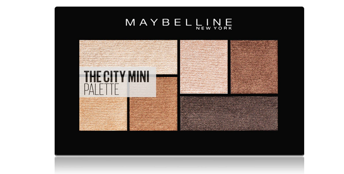 Paletka očních stínů Maybelline The City Mini Palette obsahuje 6 odstínů, které můžete libovolně kombinovat a dosáhnout tak výsledku, pro který se právě rozhodnete. 330 Kč

