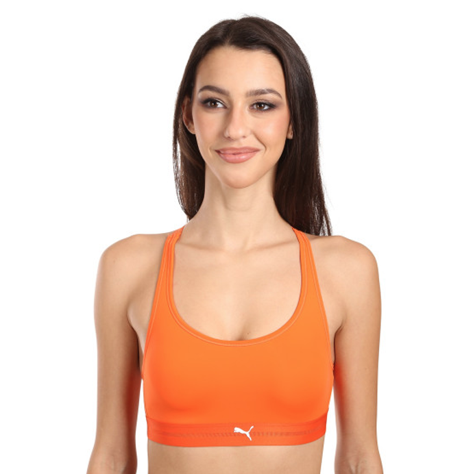Dámská sportovní podprsenka Puma oranžová, 879 Kč
