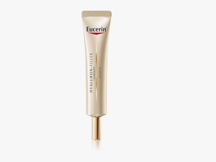 Oční krém Eucerin Hyaluron-Filler + Elasticity si poradí se specifickými problémy očního okolí. 972 Kč
