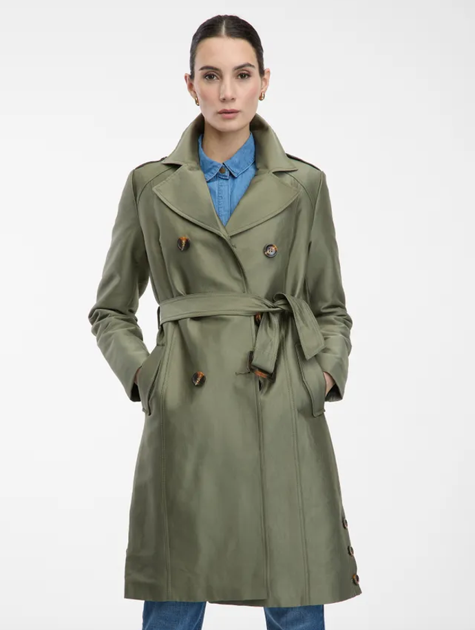 Khaki dámský trenčkot, 1 199 Kč
Khaki dámský trenčkot, 1 199 Kč