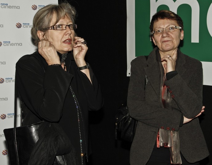 Spáčilová s dokumentaristkou Helenou Třeštíkovou
Spáčilová s dokumentaristkou Helenou Třeštíkovou