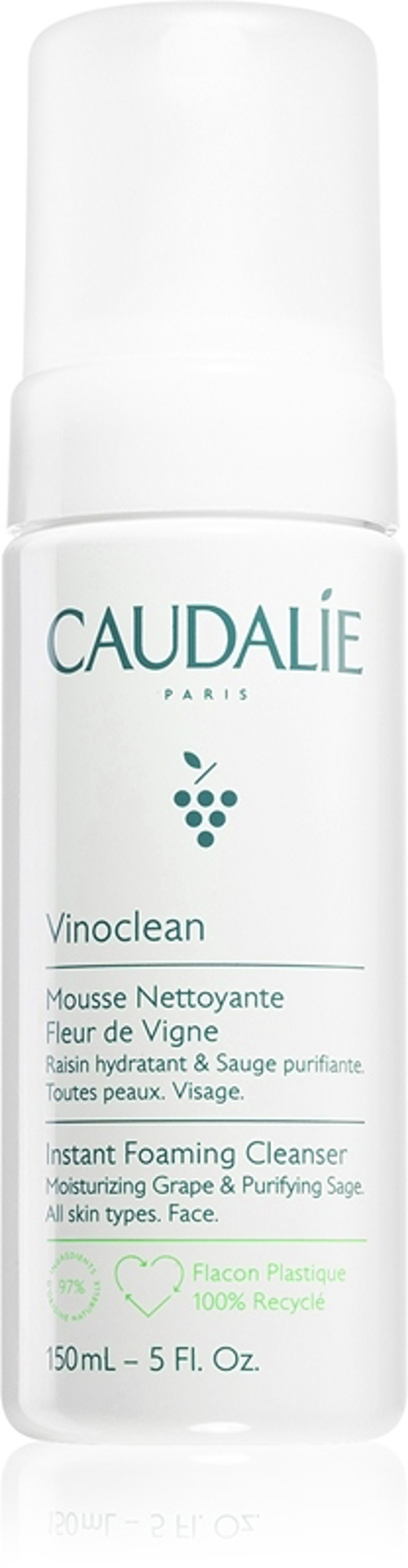 Vinoclean čisticí pěna pro všechny typy pleti, Caudalie, 428 Kč
Vinoclean čisticí pěna pro všechny typy pleti, Caudalie, 428 Kč