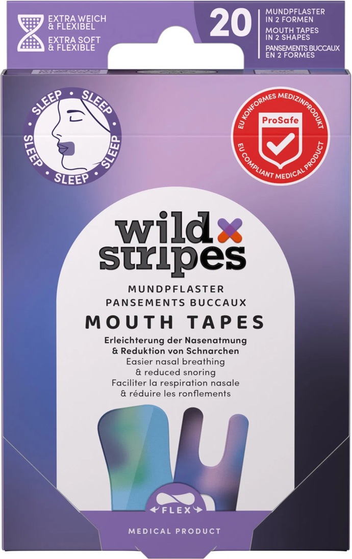 Ústní tejpy, Wild Stripes, 149 Kč
Ústní tejpy, Wild Stripes, 149 Kč