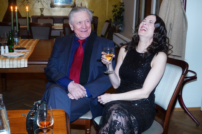 Tereza s tatínkem Petrem Kostkou
Tereza s tatínkem Petrem Kostkou