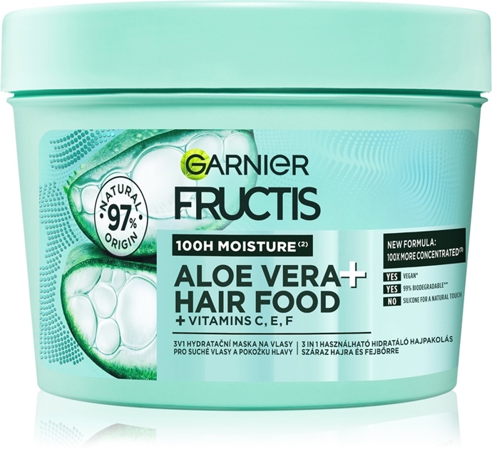 Aloe Vera Hair Food, Garnier Fructis, 200 Kč

