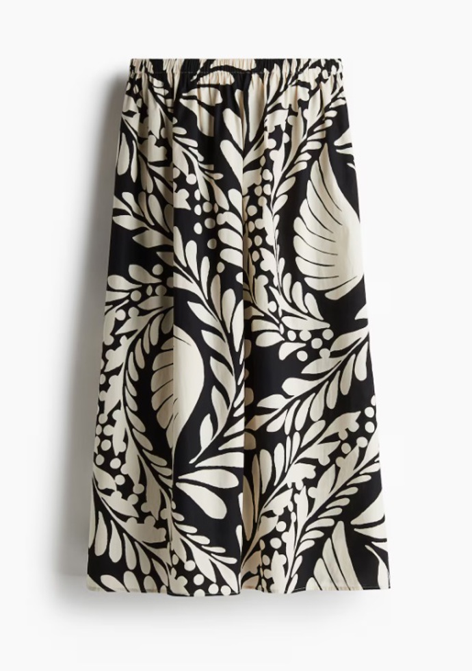 Sukně s potiskem, H&M, 479 Kč
