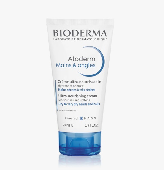 Krém na ruce pro velmi suchou citlivou a atopickou pokožku, Bioderma, 148 Kč
