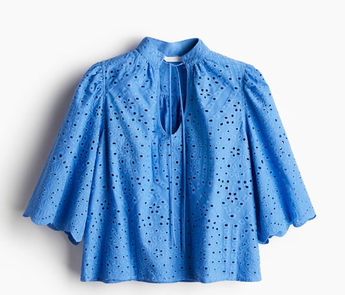 Halenka s madeirou, H&M, 669 Kč
