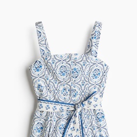 Overal z bavlněného popelínu, H&M, 719 Kč
