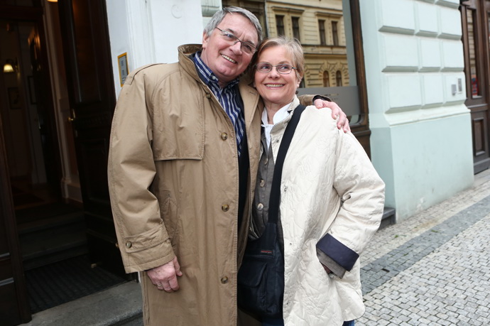 Marta se zesnulým kamarádem Vlastimilem Harapesem
Marta se zesnulým kamarádem Vlastimilem Harapesem