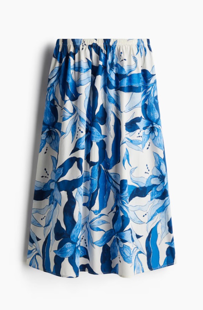 Sukně s potiskem, H&M, 479 Kč
