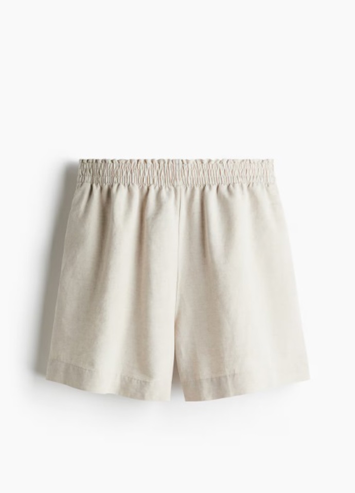 Šortky z lněné směsi, H&M, 359 Kč
