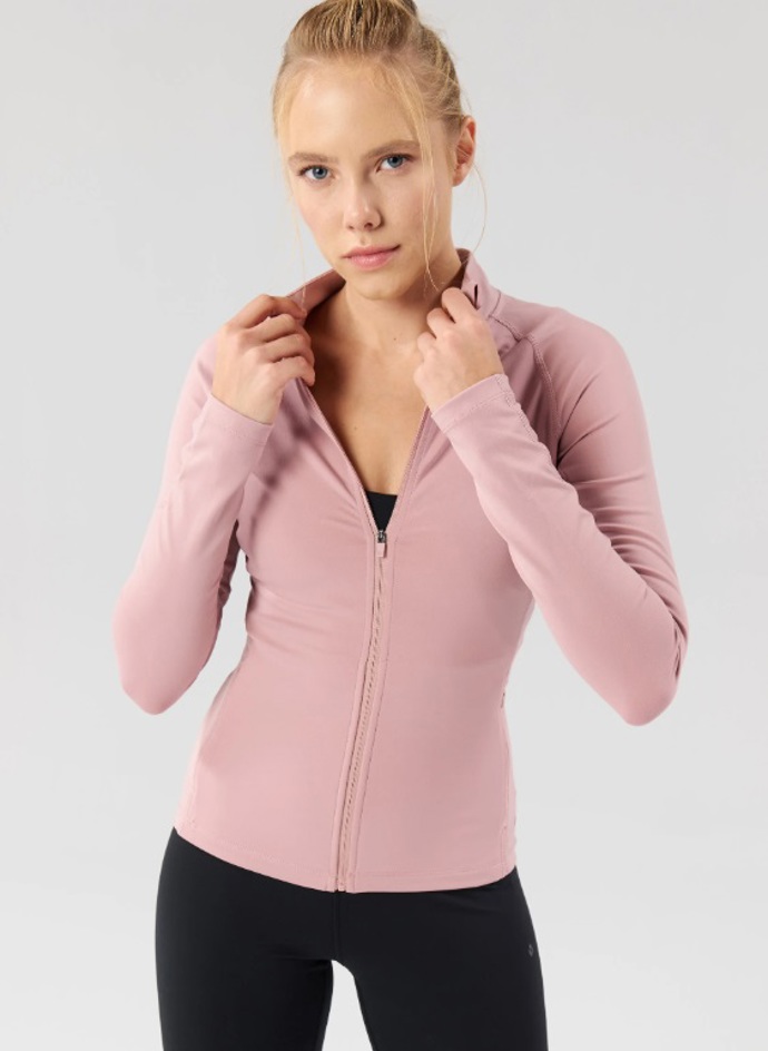 Růžová sportovní mikina, Even&Odd, 864 Kč

