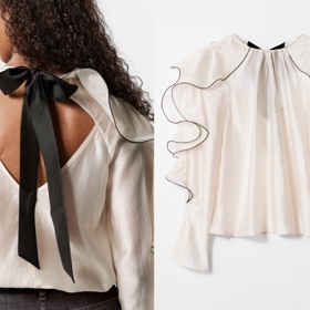 Volánová halenka, H&M, 2 290 Kč
