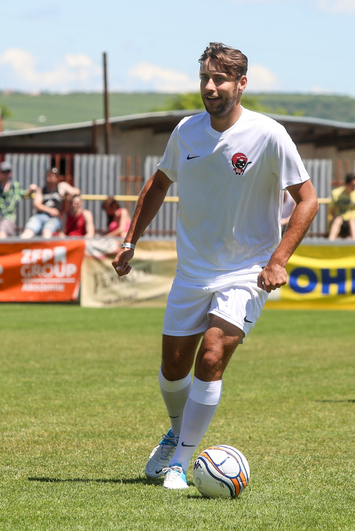Ondřej zvládá také fotbal
