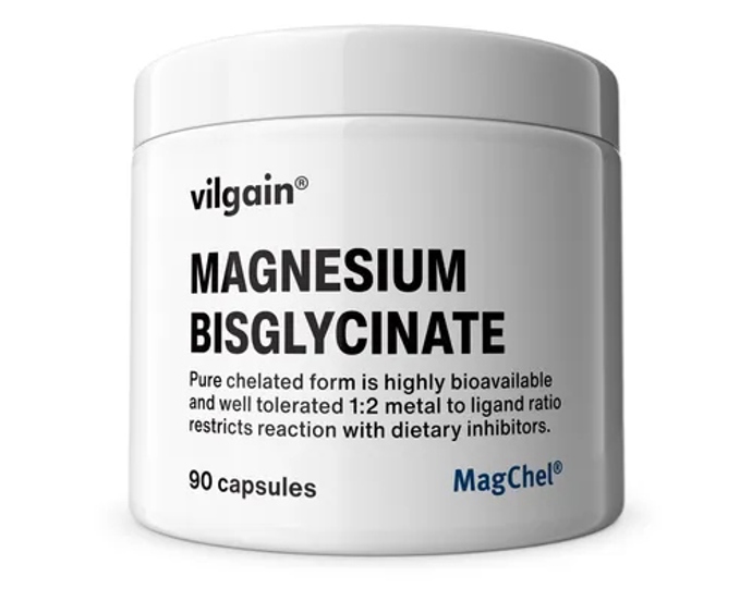 Hořčík bisglycinát, Vilgain, 299 Kč
Hořčík bisglycinát, Vilgain, 299 Kč