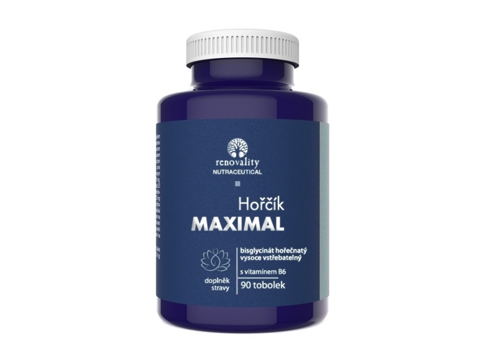 Hořčík s vitamínem B6, Renovality, 437 Kč
Hořčík s vitamínem B6, Renovality, 437 Kč